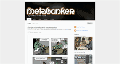 Desktop Screenshot of metabunker.dk